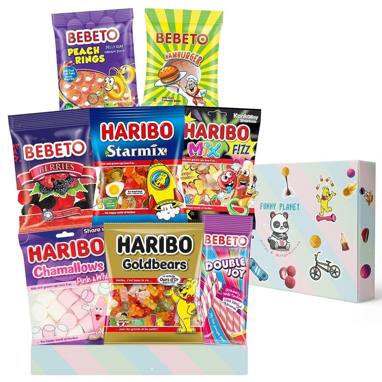 Haribo Gummy Candy Snack Box Care Package